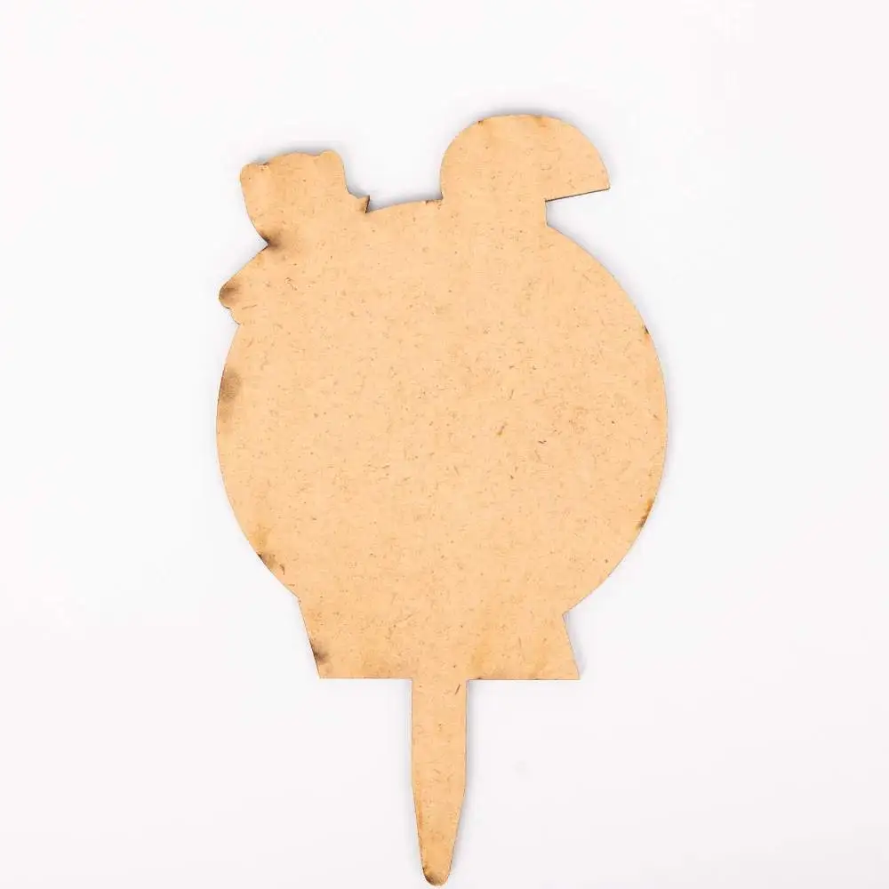 MDF Printed Cake Topper